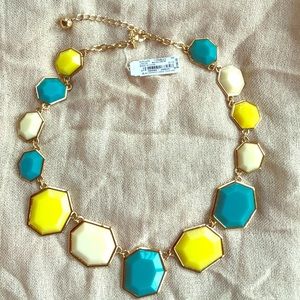 Kate Spade necklace NWT turquoise multi